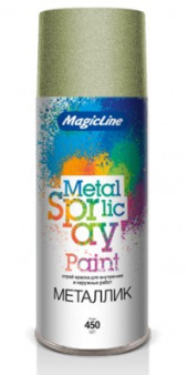 2040 Краска металлик "Серебристая светло-зеленая" RAL 770М (265г)*12шт