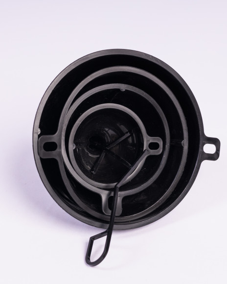 Набор воронок 115, 95, 75, 55 мм, черный Oktan A3-01-37