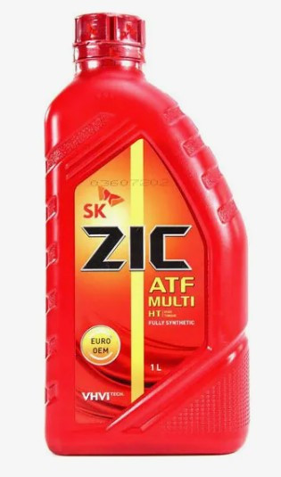 Масло трансм. ZIC ATF Multi HT (синт.) (1 л.) пластик 1*12 шт.