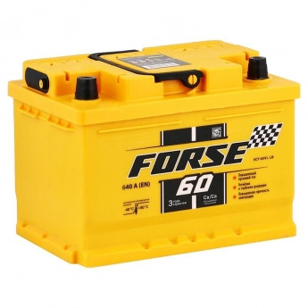 Аккумулятор FORSE 6ст- 60 VL (1) LB п.п. А640