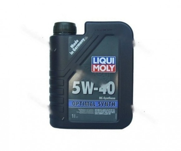 Масло мотор.  5W40 Liqui Moly Optimal Synth API SN Plus/CF ACEA A3/B4 пластик (1 л.) 1*6 шт. (3925)