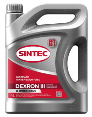 Масло трансм.  ATF ІІI SINTEC Dexron (4л) NEW 1*4шт