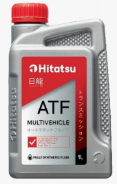Жидкость трансм. синт. ATF MULTIVEHICLE 1л HITATSU SP-IV; TOYOTA T-IV; LT71141; ZF6; DEXRON IIIH