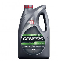 Масло мотор.  0W20 ЛУКОЙЛ GENESIS ARMORTECH JP SP, SP/RC, SN PLUS, SN/RC GF-6A,  (4л)