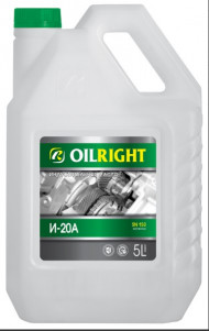 Масло индустр. И-20А OILRIGHT 5 л