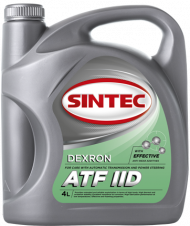 Масло трансм.  ATF ІІD SINTEC  (4л)  1*4шт Масло трансм.  ATF ІІD SINTEC  (4л)  1*4шт