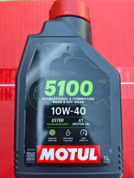 Масло мотор. 10W40 MOTUL 5100 4Т SM MA2 пластик (1 л.) 1*12 шт. Масло мотор. 10W40 MOTUL 5100 4Т SM MA2 пластик (1 л.) 1*12 шт.