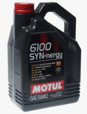 Масло мотор. 5W40 MOTUL 6100 SYN-NERGY SN A3/B4 пластик (4 л.) 1*4 шт. (Вьетнам) Масло мотор. 5W40 MOTUL 6100 SYN-NERGY SN A3/B4 пластик (4 л.) 1*4 шт. (Вьетнам)