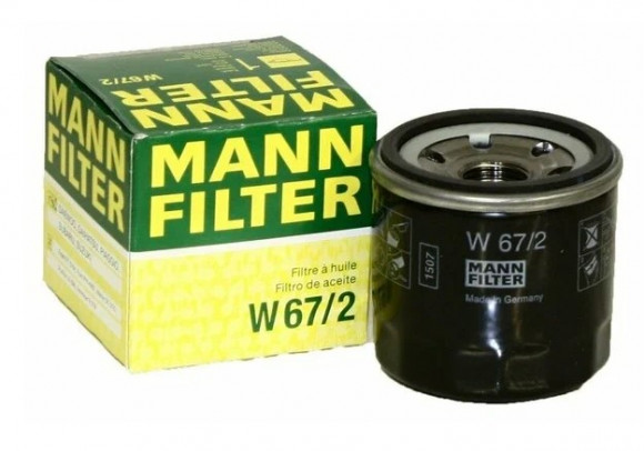 Фильтр масляный Mann W672