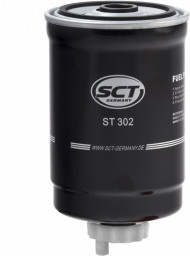 Фильтр топливный SCT ST 302-GAZ GAZELLE 2.4D -01/CITR JUMPER/FIAT DUCATO/PEU BOXER/IVECO DAILY II/II Фильтр топливный SCT ST 302-GAZ GAZELLE 2.4D -01/CITR JUMPER/FIAT DUCATO/PEU BOXER/IVECO DAILY II/II
