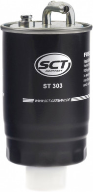 Фильтр топливный SCT ST 303- VW T2/GOLF 2/LT/POLO 1.3D-2.4D/HONDA ACCORD 2.0D -00