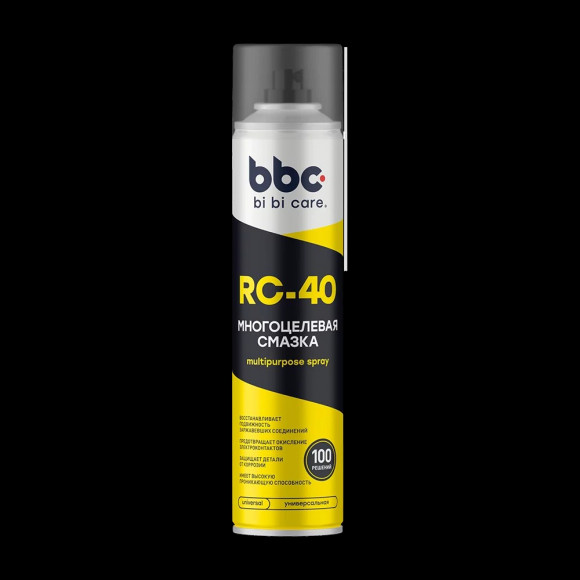 4007 bi bi care Смазка многоцелевая RC-40 400 мл (12 шт) 4007 bi bi care Смазка многоцелевая RC-40 400 мл (12 шт)
