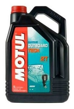 Масло мотор. MOTUL OUTBOARD TECH 2T (5л.) (1*4)