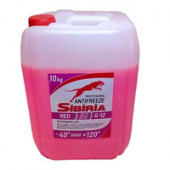 Антифриз A-40 SIBIRIA G-12+ (КРАСНЫЙ)10кг (1*2шт)