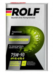Масло трансм. ROLF Transmission SAE 75W90 API GL-4/GL-5 4л (1*4шт)