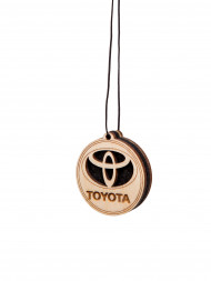 Автоподвеска ТОЙТ с ароматизатором круг. Автоподвеска ТОЙТ с ароматизатором круг.