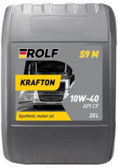 Масло мотор. ROLF KRAFTON S9 M SAE 10W40 (ACEA E4/Е7) пластик 20л