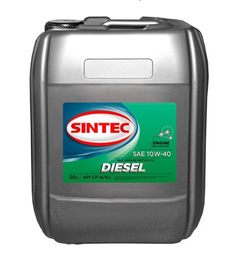 Масло мотор. 10W40  SINTEC Diesel SAE API CF-4/CF/SJ  (20л) Масло мотор. 10W40  SINTEC Diesel SAE API CF-4/CF/SJ  (20л)