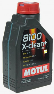 Масло мотор. MOTUL 5W30 8100 X-CLEAN+ (1л) 1*12 шт. Масло мотор. MOTUL 5W30 8100 X-CLEAN+ (1л) 1*12 шт.