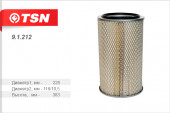 9.1.212 Фильтр TSN воздушный. осн. элемент КАМАЗ 4308 (1*2 шт.)
