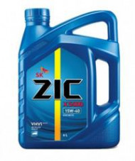 Масло мотор. 10W40 ZIC X5000 API CI-4/SL ACEA E7 (E5,E3) (полусинт.) (6 л.) пластик 1*3 шт.
