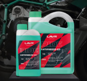 Ln7907 Антифриз для мотоцикла RIDE G11, (зелен) LAVR MOTO  кор (10 шт) (1 КГ)