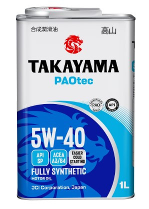 Масло мотор. 5W40 TAKAYAMA PAOtec A3/B4 SP 1л (1*12шт) Масло мотор. 5W40 TAKAYAMA PAOtec A3/B4 SP 1л (1*12шт)