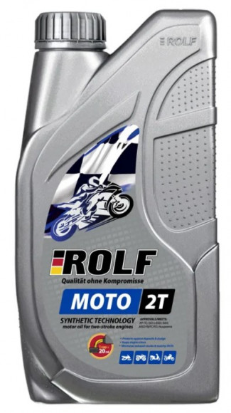 Масло мотор.  ROLF MOTO 2T  (п/с) ПЛАСТИК 1л (1*12шт)