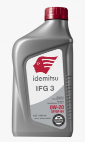 Масло мотор. 0W20 IDEMITSU IFG3 SP/GF-6A пластик (1 л.) 1*24 шт. Масло мотор. 0W20 IDEMITSU IFG3 SP/GF-6A пластик (1 л.) 1*24 шт.