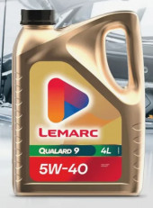 Масло мотор. 5W40 LEMARC QUALARD 9 SN/CF A3/B4 (4 л.) 1*3 шт. Масло мотор. 5W40 LEMARC QUALARD 9 SN/CF A3/B4 (4 л.) 1*3 шт.