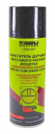 Очиститель датчиков массового расхода воздуха ABRO Masters (450 мл.) 1*12 шт. (MAF450AMRE) Очиститель датчиков массового расхода воздуха ABRO Masters (450 мл.) 1*12 шт. (MAF450AMRE)