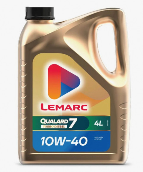 Масло мотор. 10W40 LEMARC QUALARD 7 Turbo Diesel SN/CF A3/B4 (4 л.) 1*3 шт.