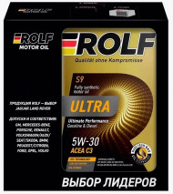 Масло мотор. ROLF ULTRA C3 5W30 API SN/CF 4л+1л (1*3шт)