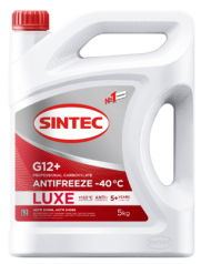Антифриз A-40 Sintec LUX G12+ (КРАСНЫЙ)   5кг (1*4шт) Антифриз A-40 Sintec LUX G12+ (КРАСНЫЙ)   5кг (1*4шт)