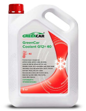 Антифриз GreenCar Coolant G12+ (красный) (5 кг) 1*4шт Антифриз GreenCar Coolant G12+ (красный) (5 кг) 1*4шт