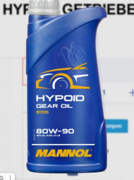 Трансм. масло MANNOL гипоид.  SAE 80W90 GL-4/GL-5 SL (1л.) 1*20шт.