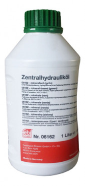 Масло гидравл. FEBI 06162 минеральное, зеленое (1л) 1*12шт. Масло гидравл. FEBI 06162 минеральное, зеленое (1л) 1*12шт.