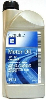 Масло мотор. 5W30 GM ACEA  B3/B4/C3/A3, API CF/SN, (1л) 1*20 шт. Масло мотор. 5W30 GM ACEA  B3/B4/C3/A3, API CF/SN, (1л) 1*20 шт.