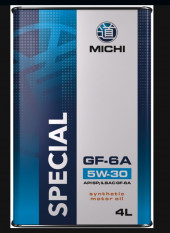 Масло мотор. 5w30 Michi Special GF-6A  4л (4шт)