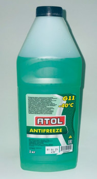Антифриз A-40 ATOL зелёный  (1 кг) 1*10шт