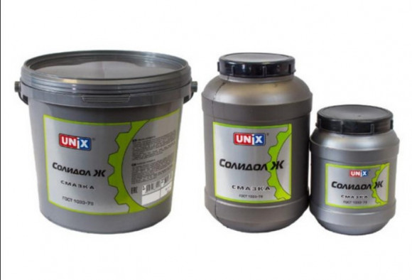 Смазка Солидол жировой  UNIX  5 кг