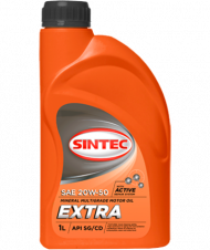 Масло мотор. SINTEC EXTRA SAE 20W50 API SG/CD (1л) 1*12шт