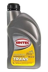 Масло трансм. 75W90 SINTEC Transmission ТМ-4 GL-4   (1л) 1*12шт Масло трансм. 75W90 SINTEC Transmission ТМ-4 GL-4   (1л) 1*12шт