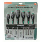 D20T06S Набор отверток стержневых TORX® FULL STAR, 6 предметов