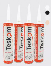 Герметик шовный TesKom полиуретановый белый (310 мл.) 1*20 шт.
