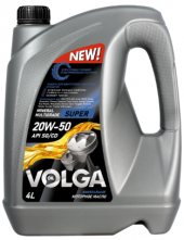 Масло мотор. 20W50 Волга-Ойл Super API SG/CD 4л (1*3шт) Масло мотор. 20W50 Волга-Ойл Super API SG/CD 4л (1*3шт)