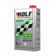 Масло мотор. ROLF Energy SAE 10W40 API  SL/CF 1л (1*12шт) Масло мотор. ROLF Energy SAE 10W40 API  SL/CF 1л (1*12шт)
