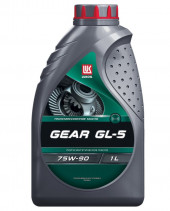 Масло трансм. 75W90 GEAR ЛУКОЙЛ GL-5 (1л) 1*12шт