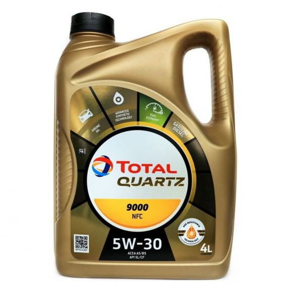 Масло мотор. 5W30 TOTAL QUARTZ 9000 Fut. NFC ACEA A1/B1/A5/B5 пластик (5 л.) 1*3 шт. Масло мотор. 5W30 TOTAL QUARTZ 9000 Fut. NFC ACEA A1/B1/A5/B5 пластик (5 л.) 1*3 шт.