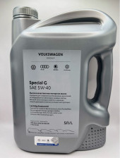 Масло мотор. 5W40 VAG Special Plus G (Gasoline) 502.00/505.00 (5 л) 1*4шт